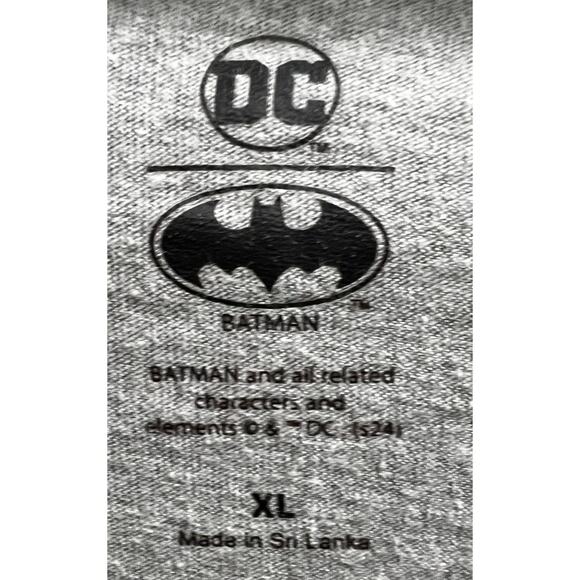 THE JOKER BATMAN DC COMICS gray The Jokes On You men’s tee sz XL - Picture 3 of 4